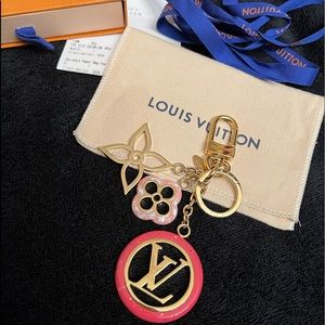SOLD💰Louis Vuitton Bag Charm Keychain Colorline MINT